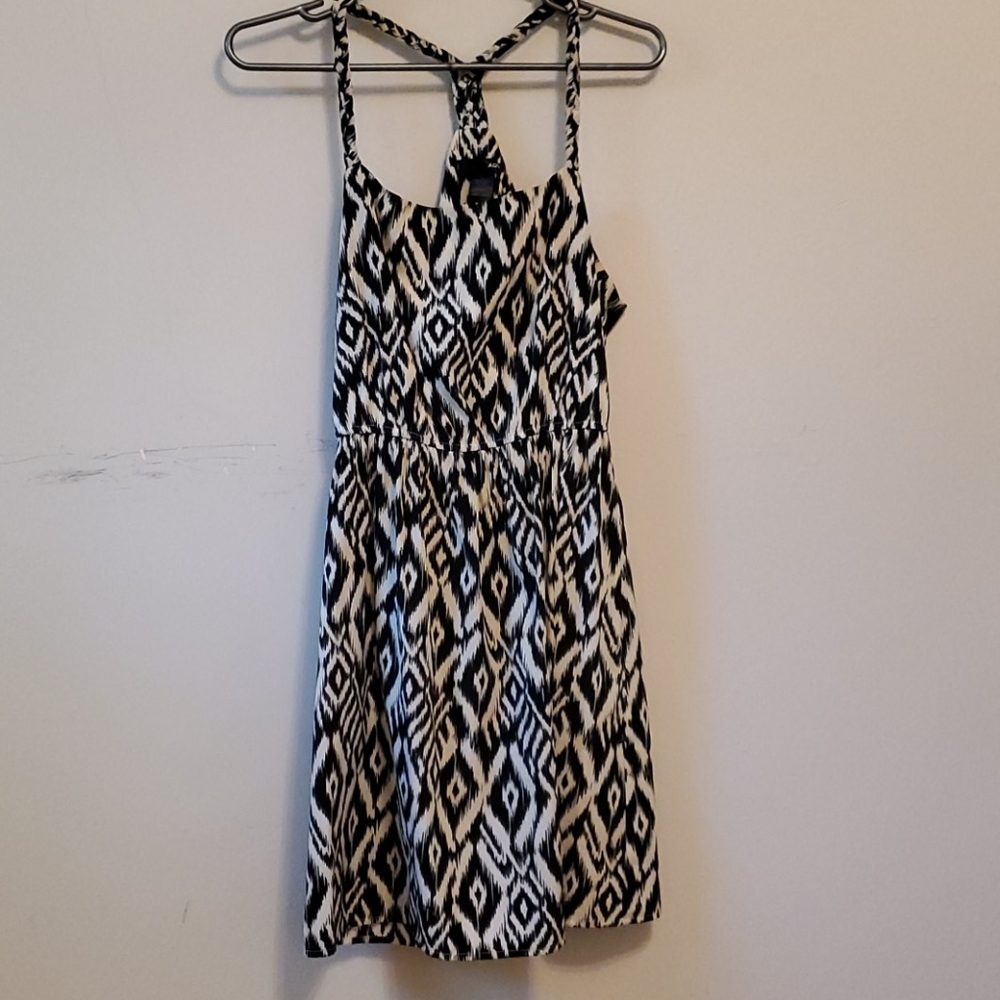 Aqua ikat sundress